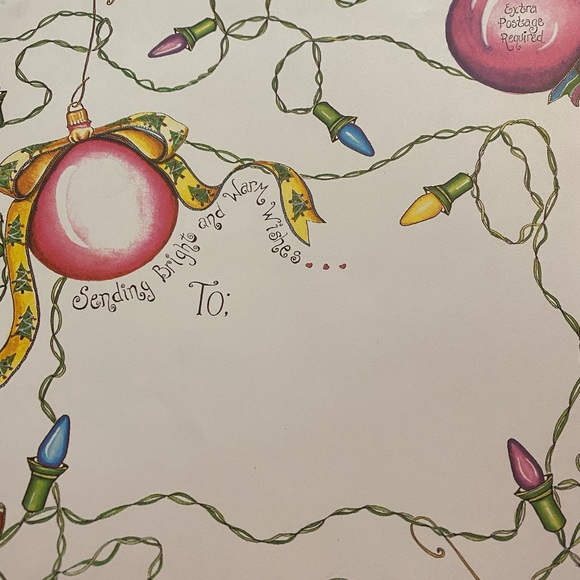 Luxury 23 Oversized Elegant Christmas Invitations - Picture 5 of 6